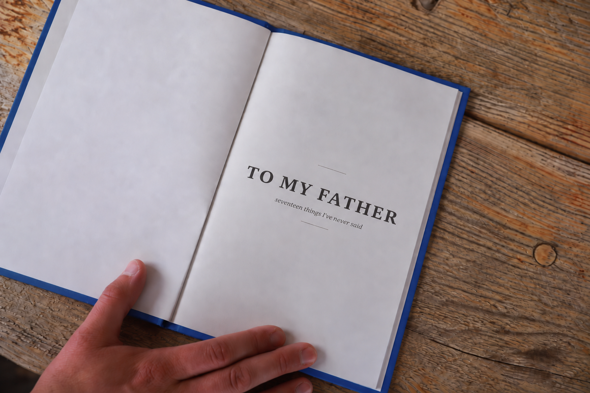 Everything I've Never Said - Dad Edition Dark Blue