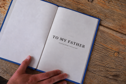 Everything I've Never Said - Dad Edition Dark Blue