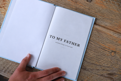 Everything I've Never Said - Dad Edition Light Blue