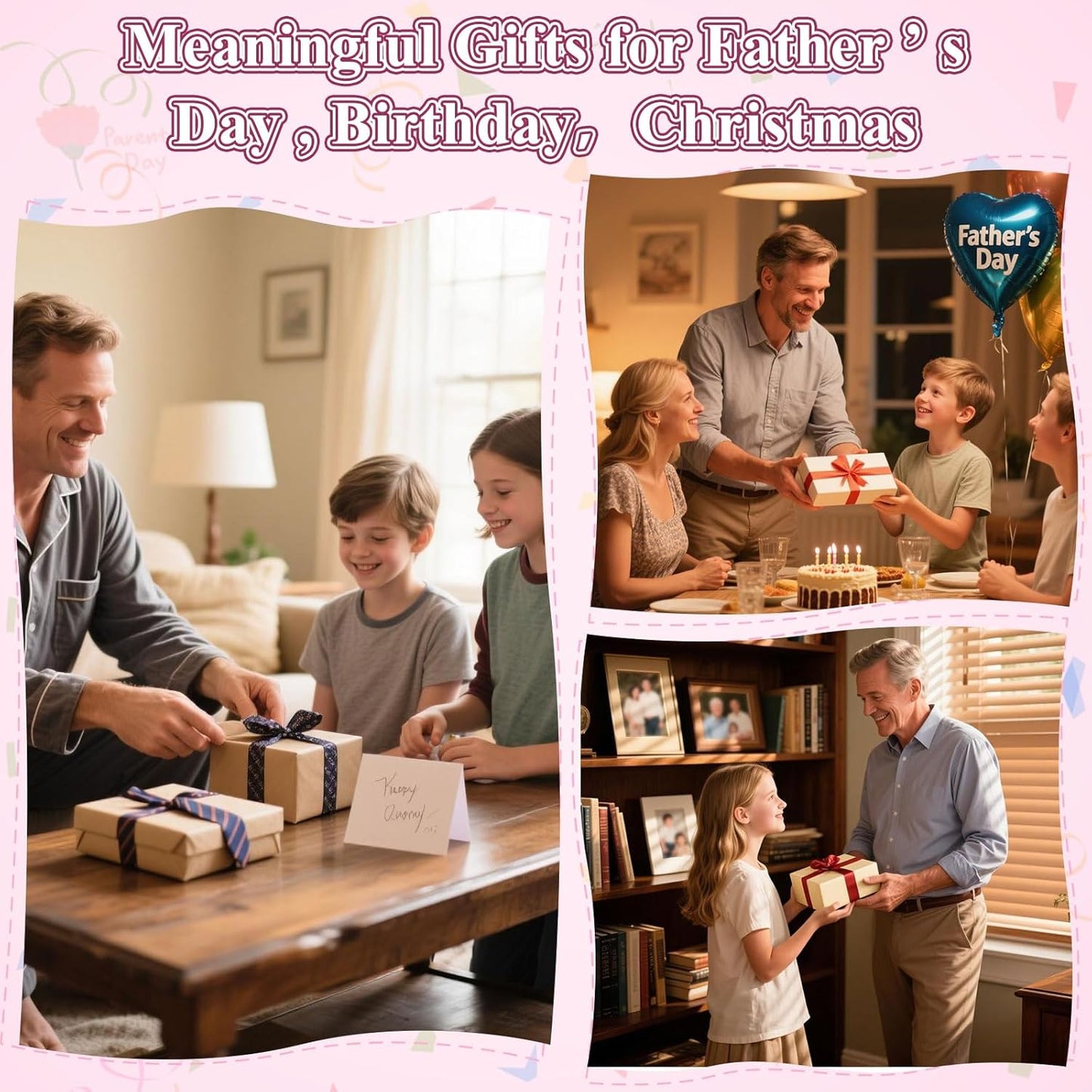 Dad Gifts from Daughter Son Wife Funny Gifts for Dad Birthday Gift for Dad Father in Law New Bonus Step Dads Husband Daddy First Father Dad I Want to Hear Your Story Journal Leather Planners