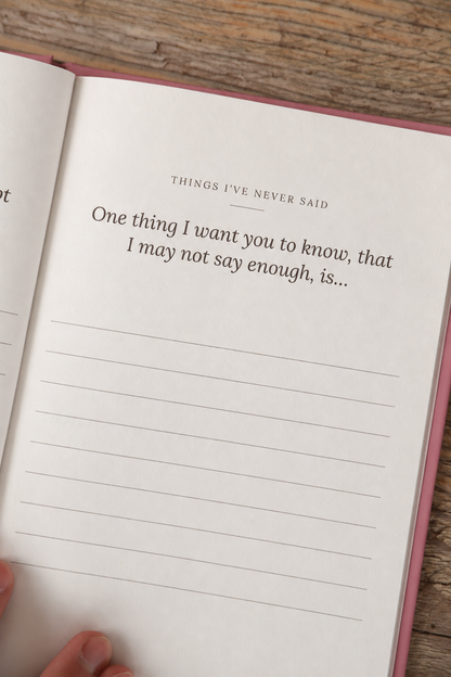 Everything I've Never Said - Mom Edition Dark Pink