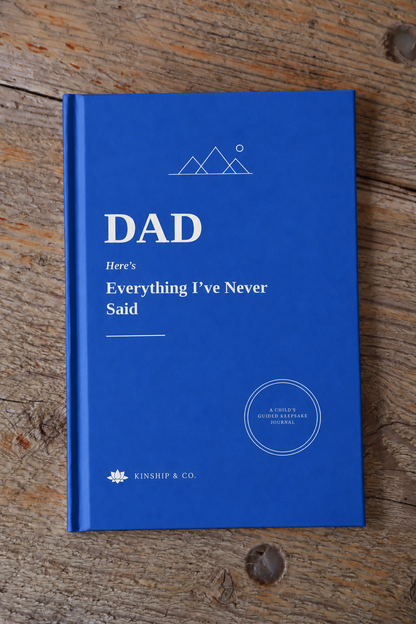 Everything I've Never Said - Dad Edition Dark Blue