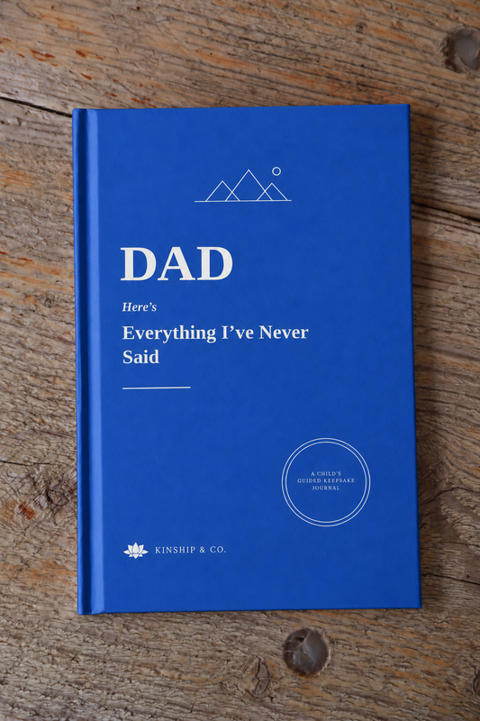 Everything I've Never Said - Dad Edition Dark Blue