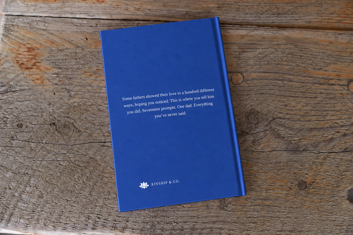 Everything I've Never Said - Dad Edition Dark Blue