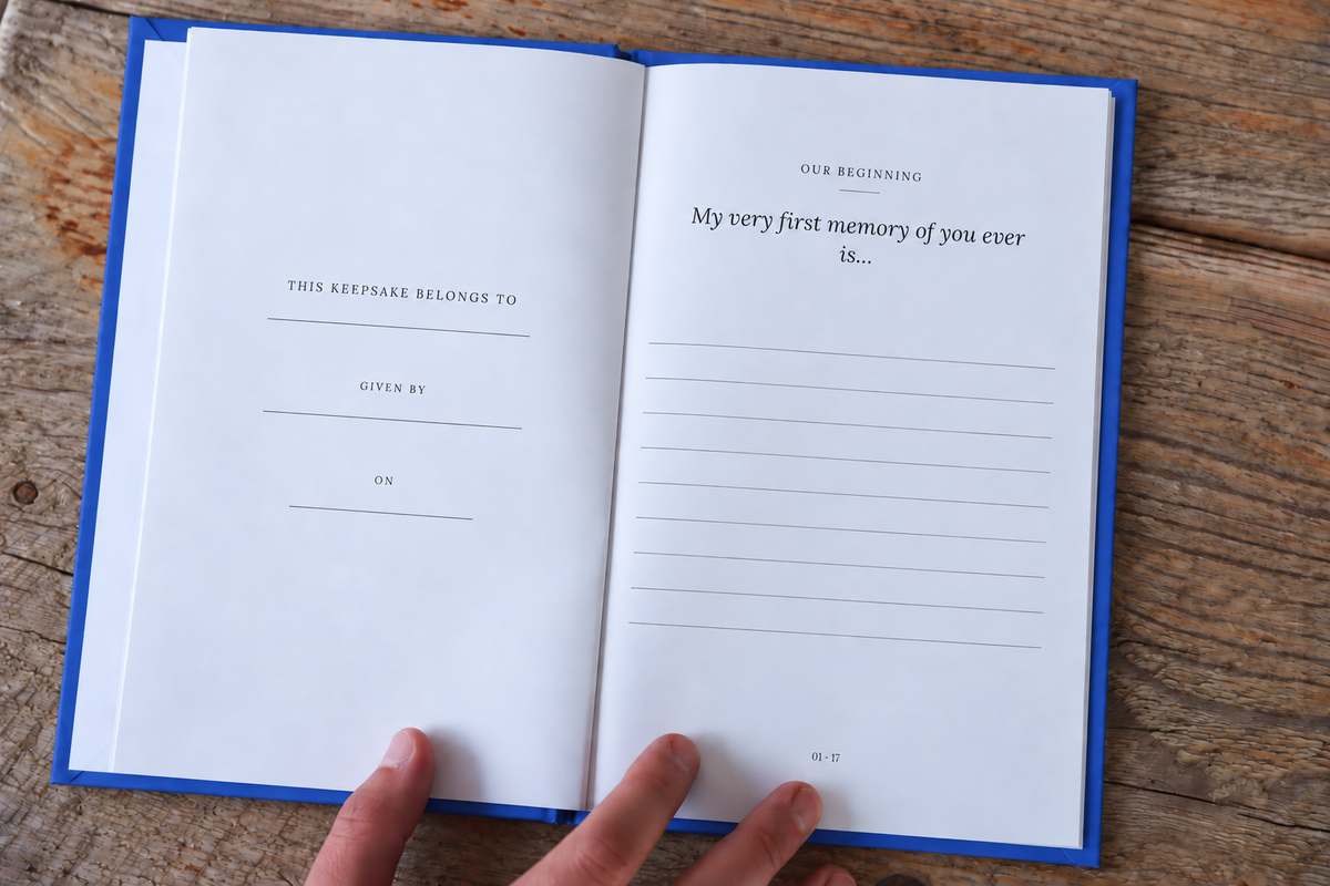 Everything I've Never Said - Dad Edition Dark Blue